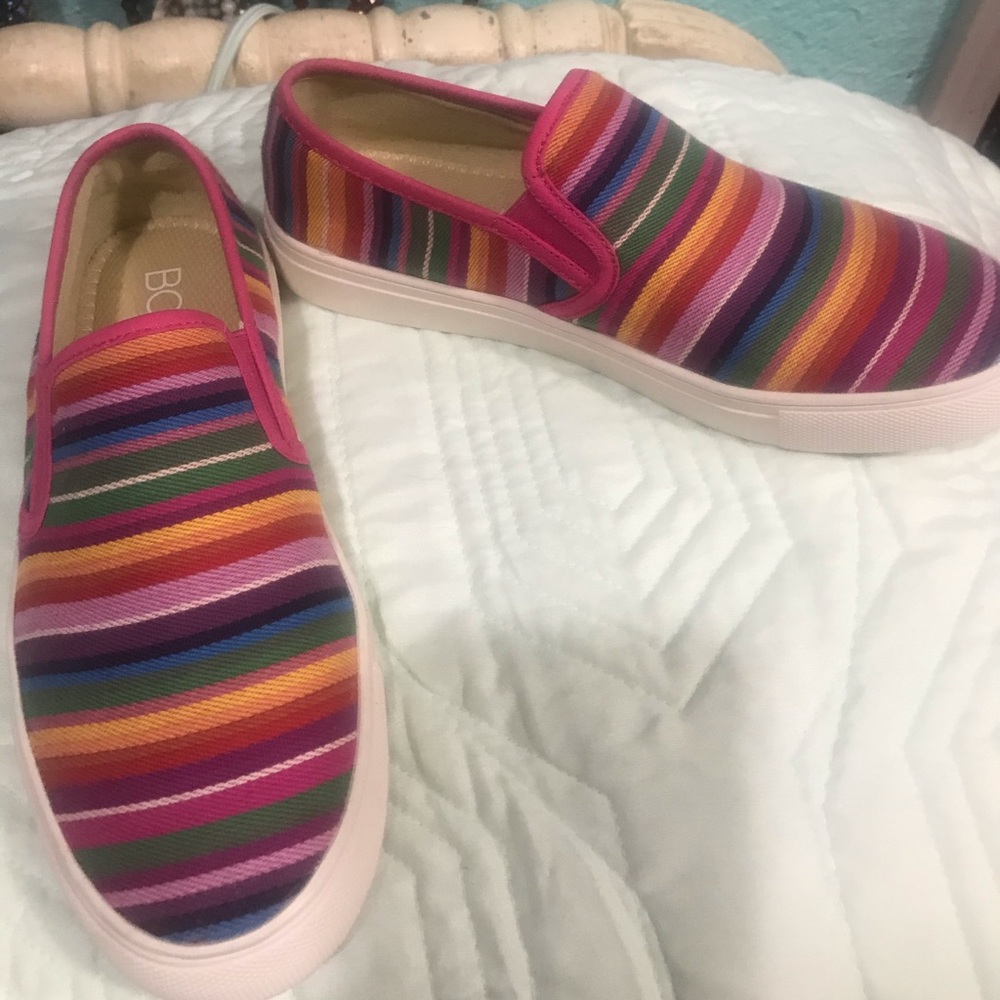 Multi color shoes